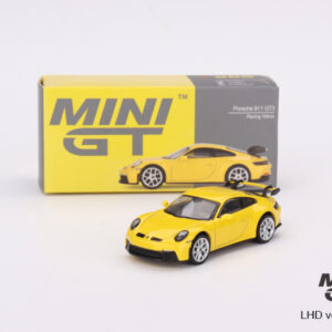 MINI GT #565 — Porsche 911 (992) GT3 Racing Yellow LHD / RHD version available