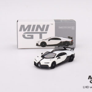 MINI GT #569 — Bugatti Chiron Pur Sport White