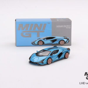 MINI GT #573 — Lamborghini Sián FKP 37 Blu Aegir