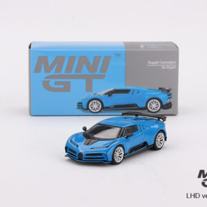 MINI GT #586 — Bugatti Centodieci Blu Bugatti LHD version only