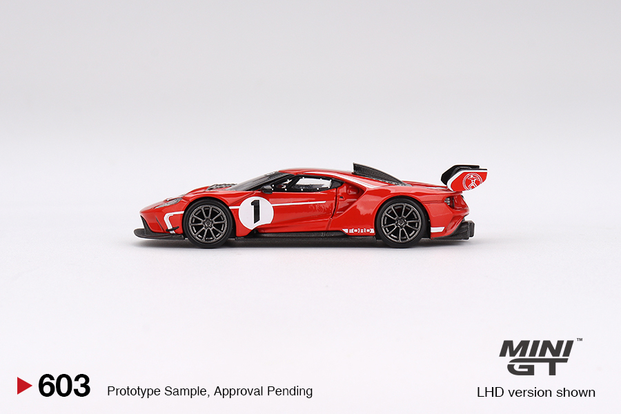 MINI GT #603 — Ford GT MK II #013 Rosso Alpha - Image 5