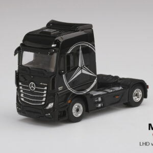 MINI GT #138 — Mercedes-Benz Actros Black w/ Silver Mercedes Logo