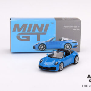 MINI GT #610 — Porsche 911 Targa 4S Shark Blue