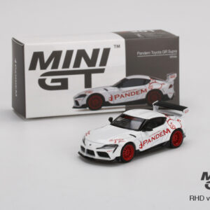 MINI GT #201 — Pandem Toyota GR Supra V1.0 White [Hong Kong Exclusive]