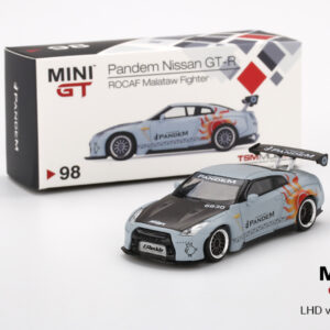 MINI GT #98 — Pandem Nissan GT-R (R35) GT Wing ROCAF Malataw Fighter LHD version only [ TAIWAN EXCLUSIVE PRODUCT ]