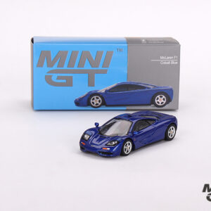 MINI GT #629 — McLaren F1 Cobalt Blue