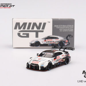MINI GT #635 — Nissan GT-R Nismo GT500 #3 NDDP Racing with B-Max 2021 SUPER GT SERIES [ JAPAN EXCLUSIVE ]