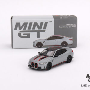 MINI GT #641 — BMW M4 CSL Frozen Brooklyn Grey Metallic