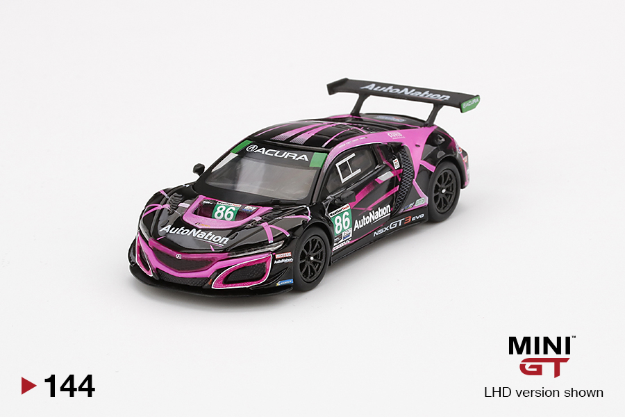 MINI GT #144 — Acura NSX GT3 EVO #86 2019 IMSA Watkins Glen Class Winner - Image 3