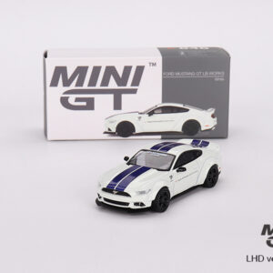 MINI GT #646 — FORD MUSTANG GT LB-WORKS White