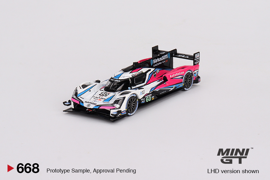MINI GT #668 — Acura ARX-06 GTP #60 Meyer Shank Racing 2023 IMSA Daytona 24 Hrs Winner - Image 3
