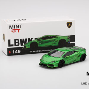 MINI GT #149 — LB★WORKS Lamborghini Huracán ver. 2 Green