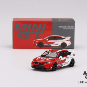 MINI GT #686 — Honda Civic TYPE R 2023 Pace Car Red