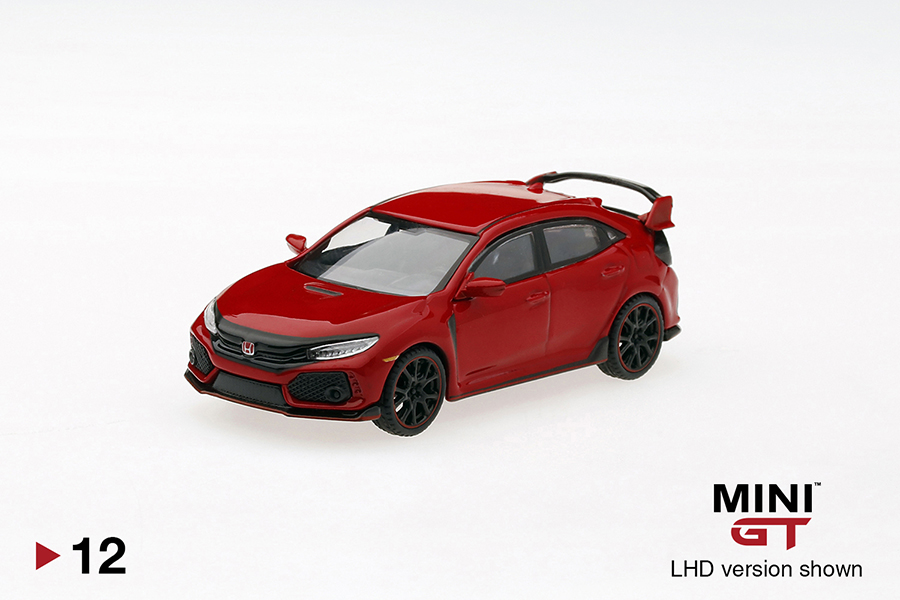 MINI GT #12 — Honda Civic Type R (FK8) Rallye Red LHD / RHD available - Image 3