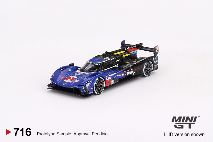 MINI GT #716 — Cadillac V-Series.R #2 Cadillac Racing 2023 Le Mans 24 Hrs 3rd Place - Image 3