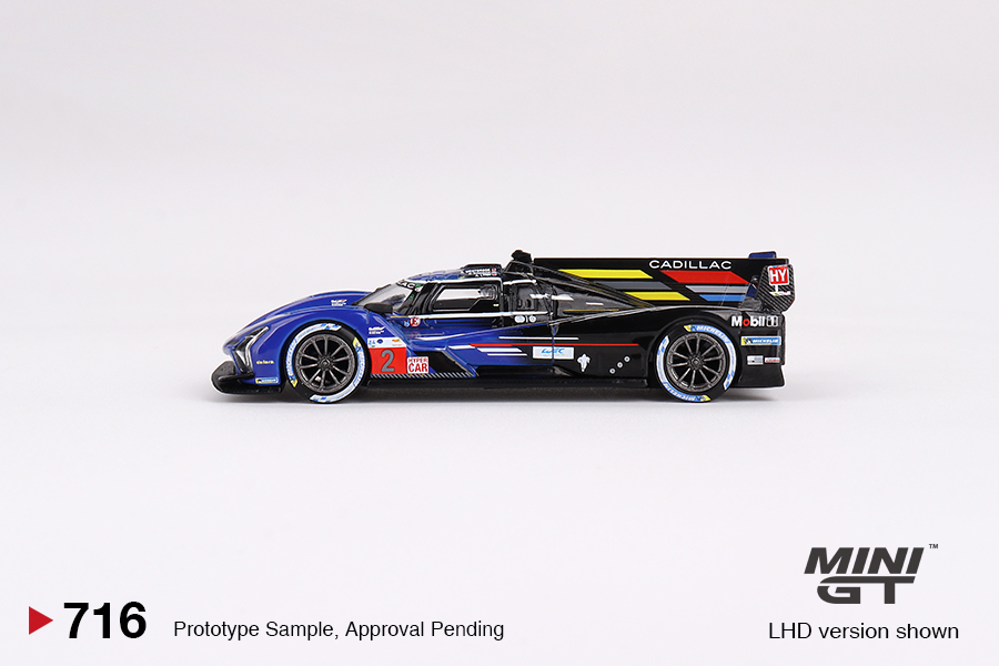 MINI GT #716 — Cadillac V-Series.R #2 Cadillac Racing 2023 Le Mans 24 Hrs 3rd Place - Image 5