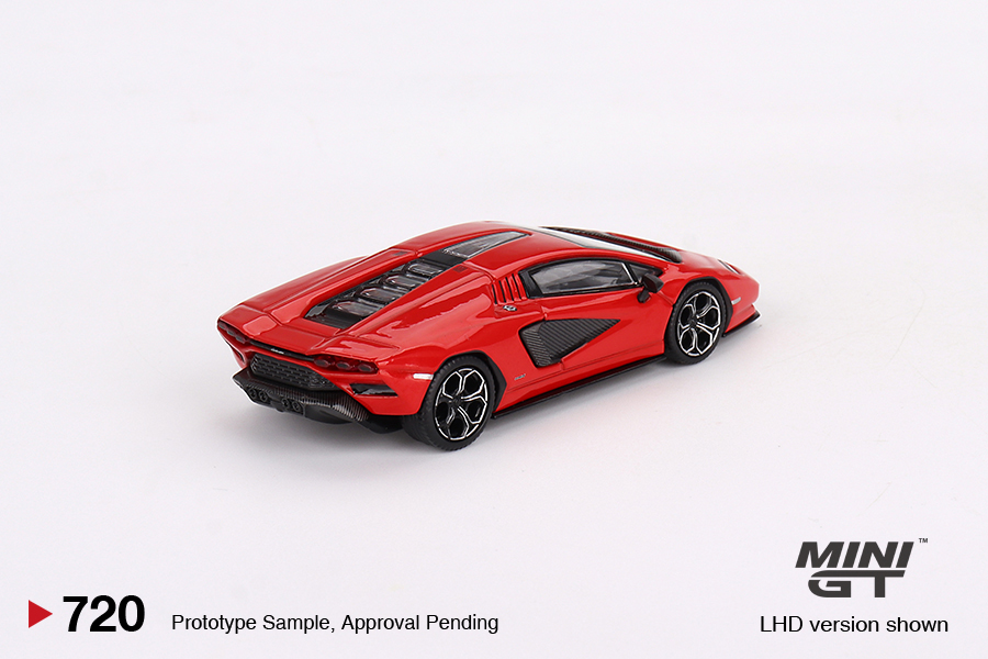 MINI GT #720 — Lamborghini Countach LPI 800-4 Rosso Mars - Image 4