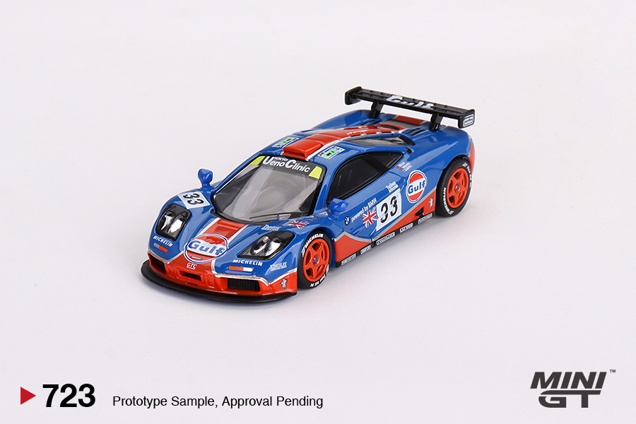 MINI GT #723 — McLaren F1 GTR #33 1996 Le Mans 24Hr - Image 3