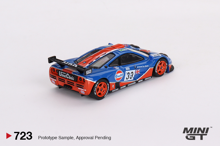 MINI GT #723 — McLaren F1 GTR #33 1996 Le Mans 24Hr - Image 4