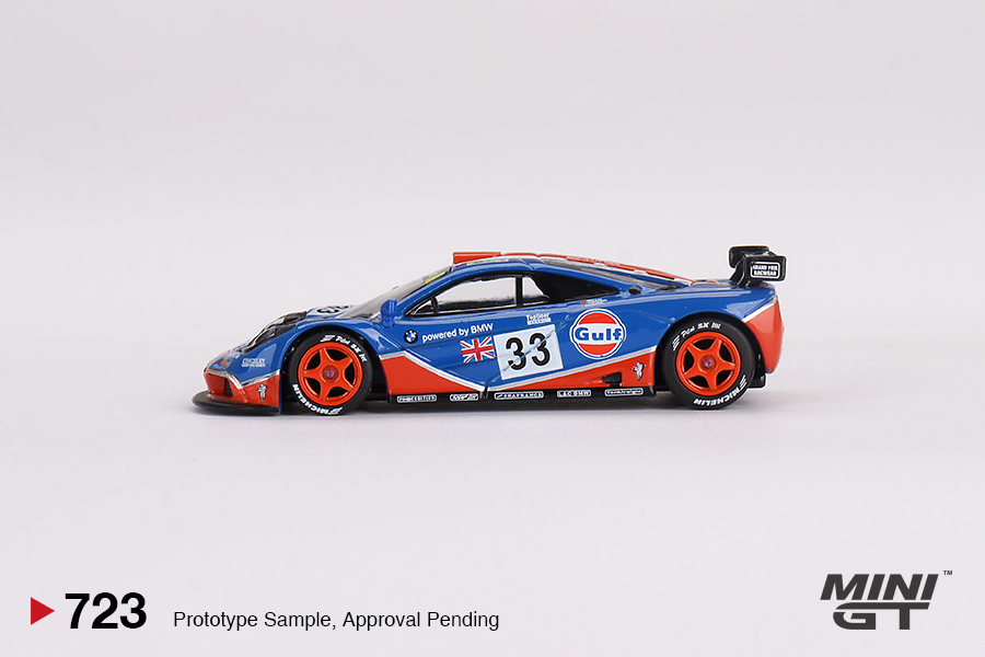 MINI GT #723 — McLaren F1 GTR #33 1996 Le Mans 24Hr - Image 5