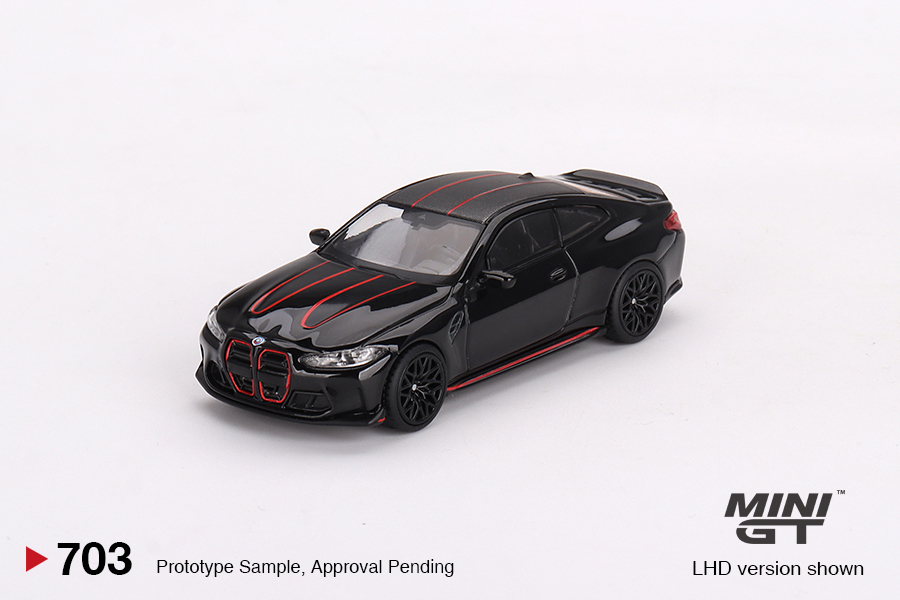 MINI GT #703 — BMW M4 CSL Black Sapphire - Image 3