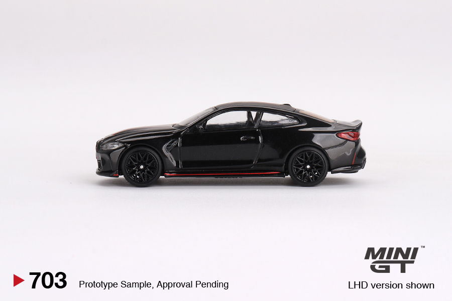 MINI GT #703 — BMW M4 CSL Black Sapphire - Image 5