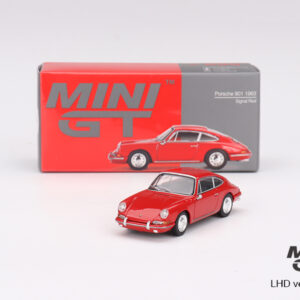 MINI GT #695 — Porsche 901 1963 Signal Red LHD version only