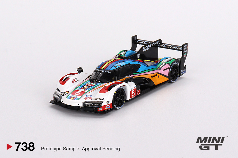 MINI GT #738 — Porsche 963 Porsche Penske Motorsport 2023 24 Hrs of Le Mans Limited Edition 3000 Sets - Image 4