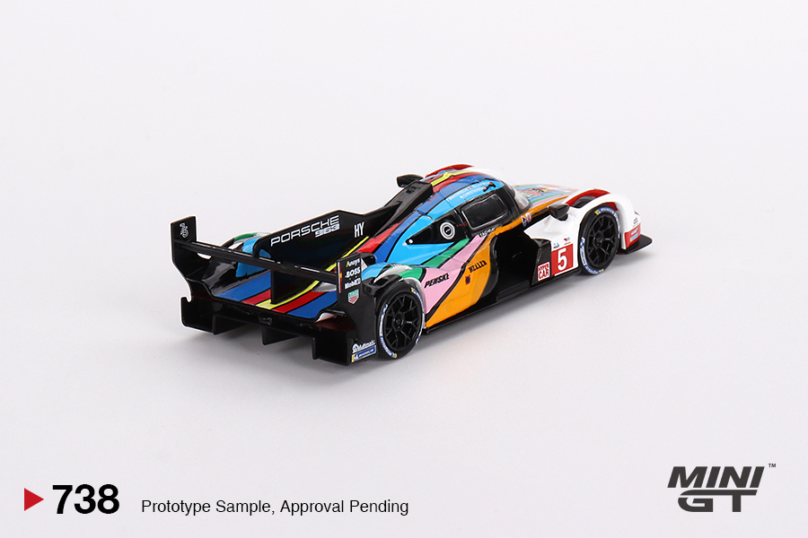 MINI GT #738 — Porsche 963 Porsche Penske Motorsport 2023 24 Hrs of Le Mans Limited Edition 3000 Sets - Image 5