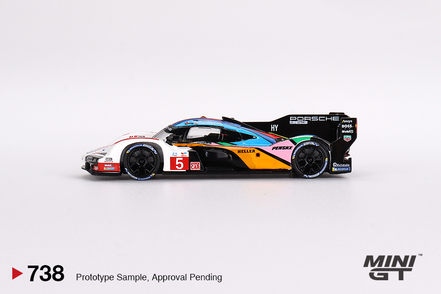 MINI GT #738 — Porsche 963 Porsche Penske Motorsport 2023 24 Hrs of Le Mans Limited Edition 3000 Sets - Image 6