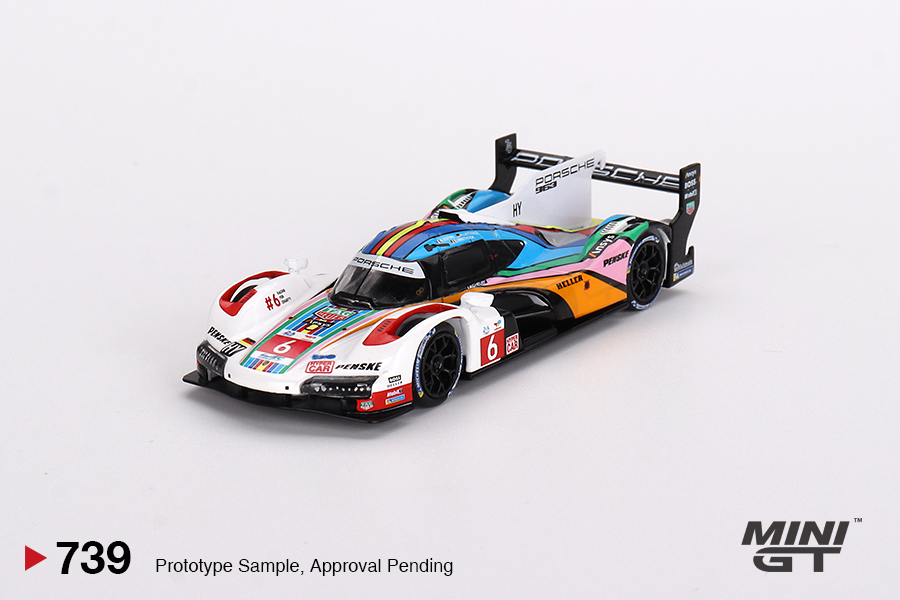 MINI GT #738 — Porsche 963 Porsche Penske Motorsport 2023 24 Hrs of Le Mans Limited Edition 3000 Sets - Image 7