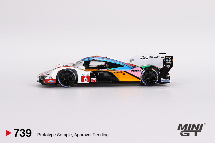 MINI GT #738 — Porsche 963 Porsche Penske Motorsport 2023 24 Hrs of Le Mans Limited Edition 3000 Sets - Image 9