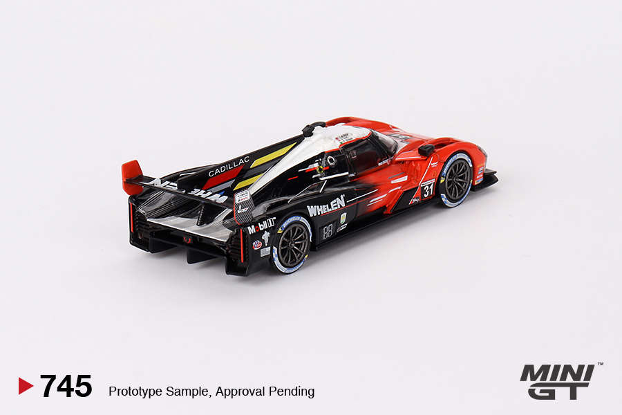MINI GT #745 — Cadillac V-Series.R #31 Whelen Engineering Cadillac Racing 2023 IMSA Sebring 12 Hrs Winner - Image 4