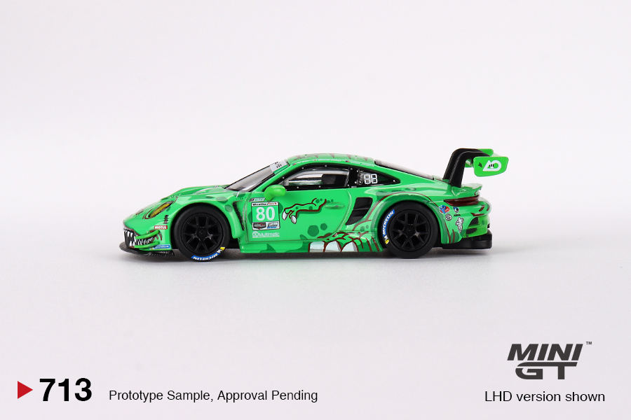 MINI GT #713 — Porsche 911 GT3 R #80 GTD AO Racing 2023 IMSA Sebring 12 Hrs - Image 5