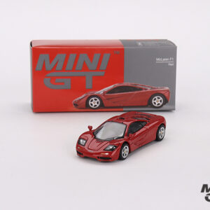 MINI GT #654 — McLaren F1 Red