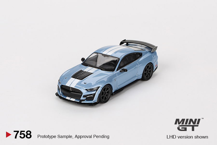 MINI GT #758 — Ford Mustang Shelby GT500 Heritage Edition - Image 3