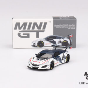 MINI GT #761 — Honda NSX GT3 EVO AlphaTauri Yuki Tsunoda 2023 Red Bull Formula Nurburgring