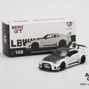 MINI GT #168 — LB-Silhouette WORKS GT NISSAN 35GT-RR Ver.1 White