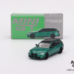 MINI GT #764 — BMW M3 Competition Touring Isle of Man Green Metallic