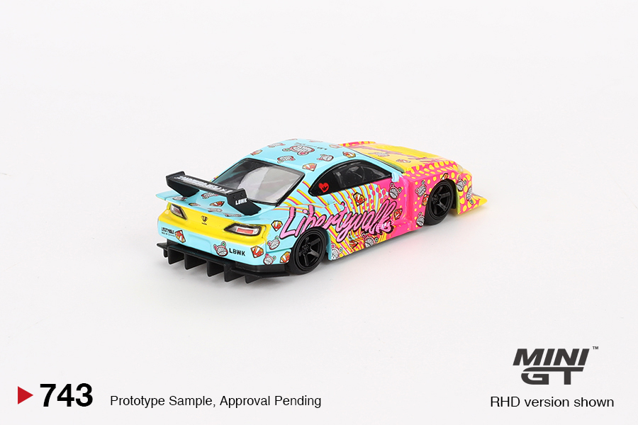 MINI GT #743 — Nissan LB-Super Silhouette S15 SILVIA LBWK KUMA - Image 4