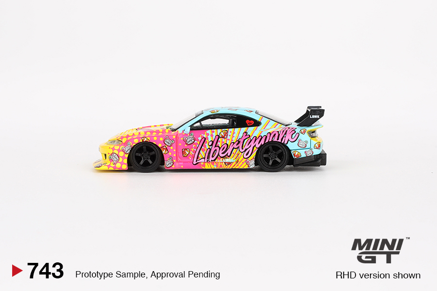 MINI GT #743 — Nissan LB-Super Silhouette S15 SILVIA LBWK KUMA - Image 5