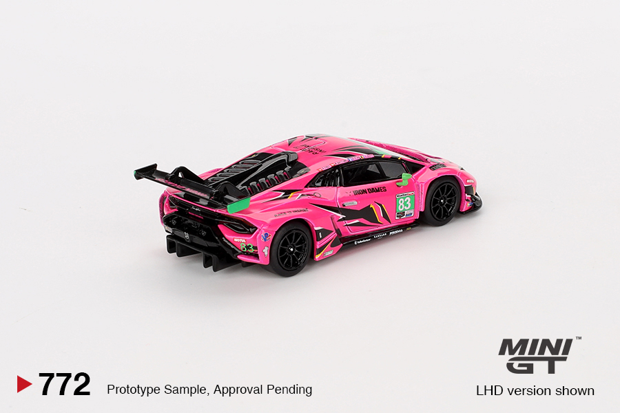 MINI GT #772 — Lamborghini Huracán GT3 EVO2 #83 Iron Dames 2023 IMSA Daytona 24 Hrs - Image 4