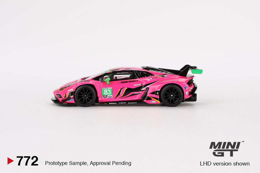 MINI GT #772 — Lamborghini Huracán GT3 EVO2 #83 Iron Dames 2023 IMSA Daytona 24 Hrs - Image 5