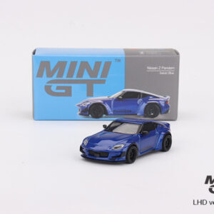 MINI GT #778 — Nissan Z Pandem Seiran Blue LHD version [ MGT00778-R ] ​RHD version: Nissan Fairlady Z Pandem Seiran Blue