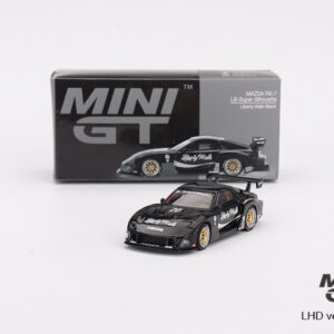 MINI GT #785 — MAZDA RX-7 LB-Super Silhouette Liberty Walk Black LHD / RHD version available