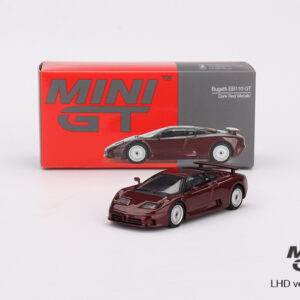 MINI GT #806 — Bugatti EB110 GT Dark Red Metallic