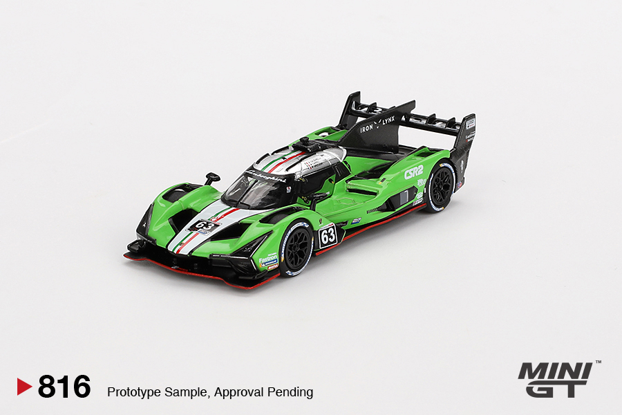 MINI GT #816 — Lamborghini SC63 #63 Iron Lynx 2024 IMSA Sebring 12 Hrs - Image 3