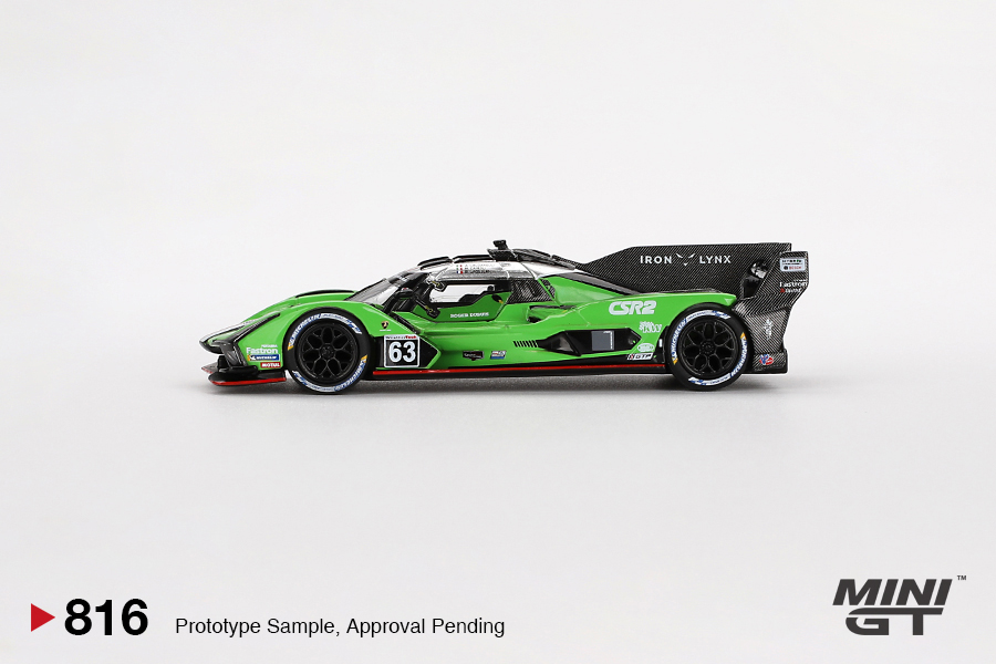 MINI GT #816 — Lamborghini SC63 #63 Iron Lynx 2024 IMSA Sebring 12 Hrs - Image 5
