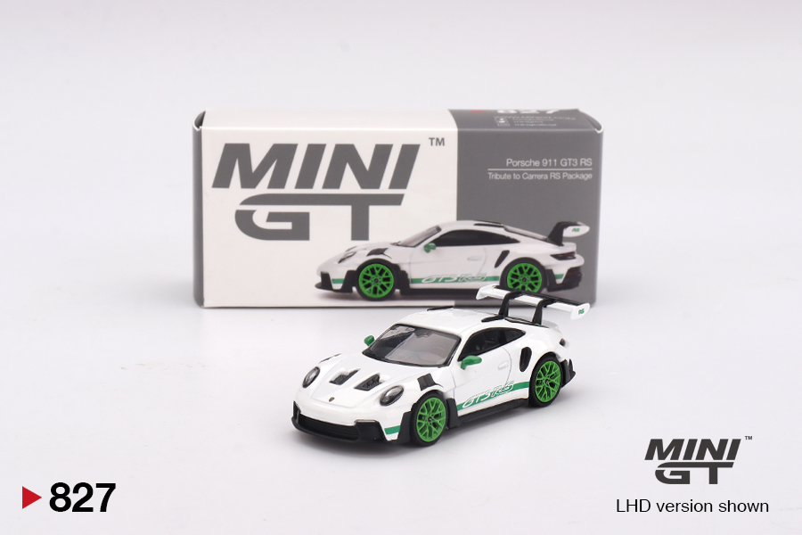MINI GT #827 — Porsche 911 (992) GT3 RS Tribute to Carrera RS Package