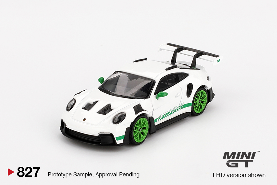 MINI GT #827 — Porsche 911 (992) GT3 RS Tribute to Carrera RS Package - Image 3